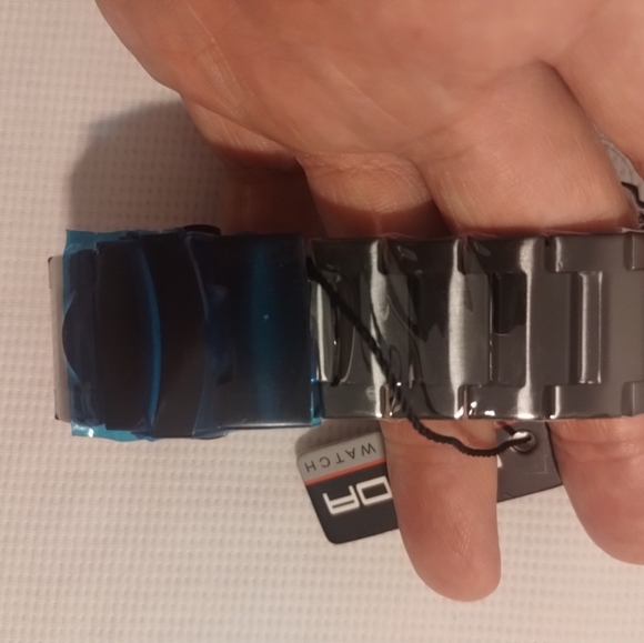 Sanda Digi-Ani, Triple Time Zone, Multi-function Stainless Bracelet Watch - Picture 6 of 10